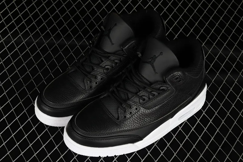All categories Air Jordan Jordan series basketball shoes Air Jordan 3 Air Jordan 3 Retro "CYBER MONDAY" AJ3 Joe 3 black and white devil 136064-020